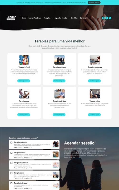 Site para pscicologa